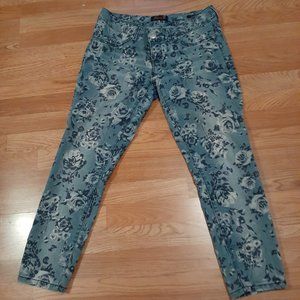 7 for All Mankind Flowered Jeans